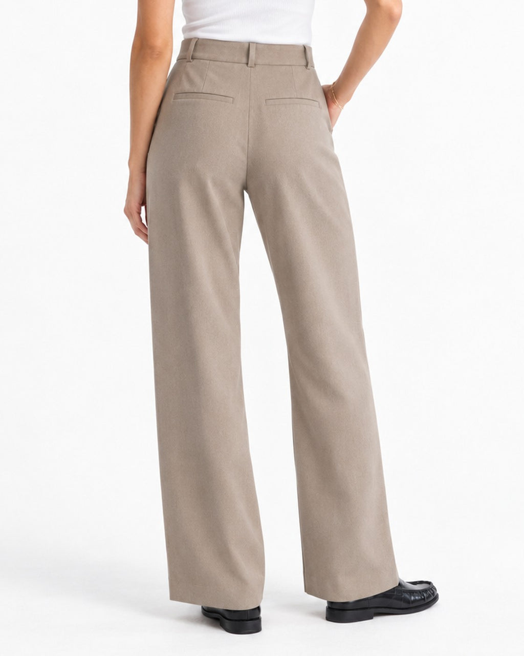 Abercrombie & Fitch Sloane Tailored Wide Leg Pant - #156-387-00083-178