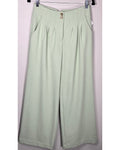 Maeve Pleated Wide-Leg Trousers