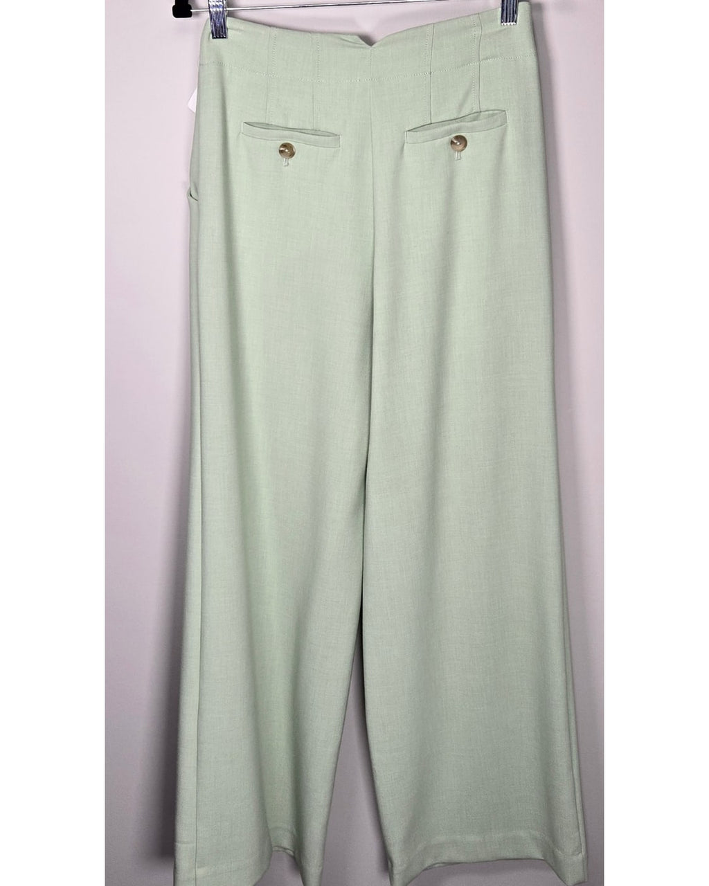 Maeve Pleated Wide-Leg Trousers