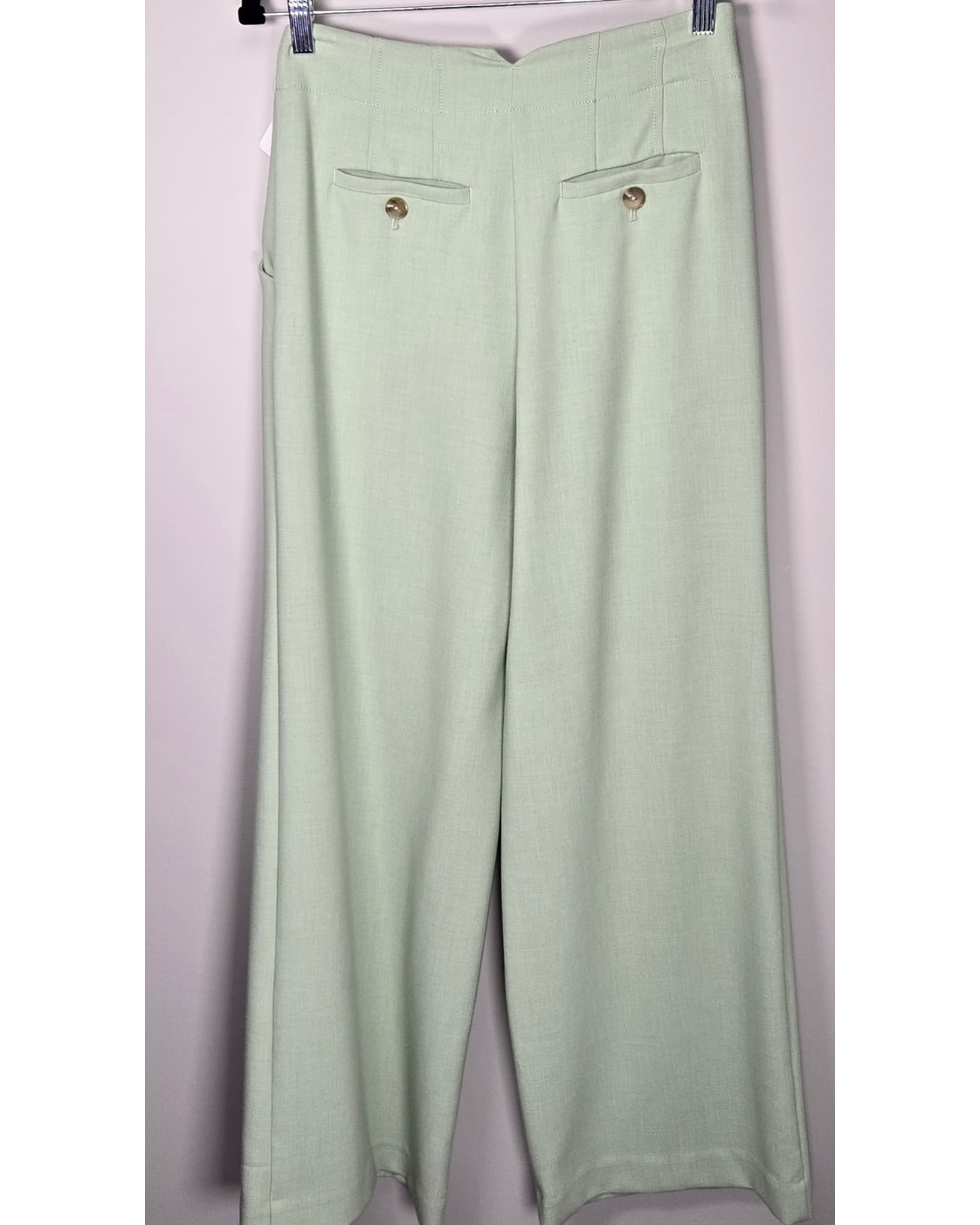 Maeve Pleated Wide-Leg Trousers