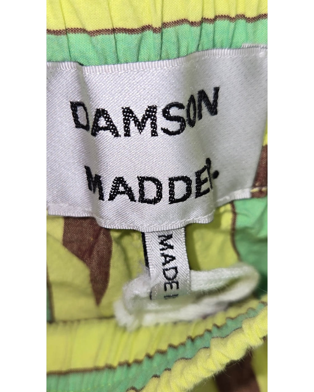 Damson Madder Striped Wide Leg Pants