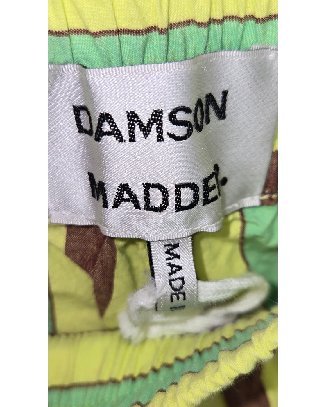 Damson Madder Striped Wide Leg Pants