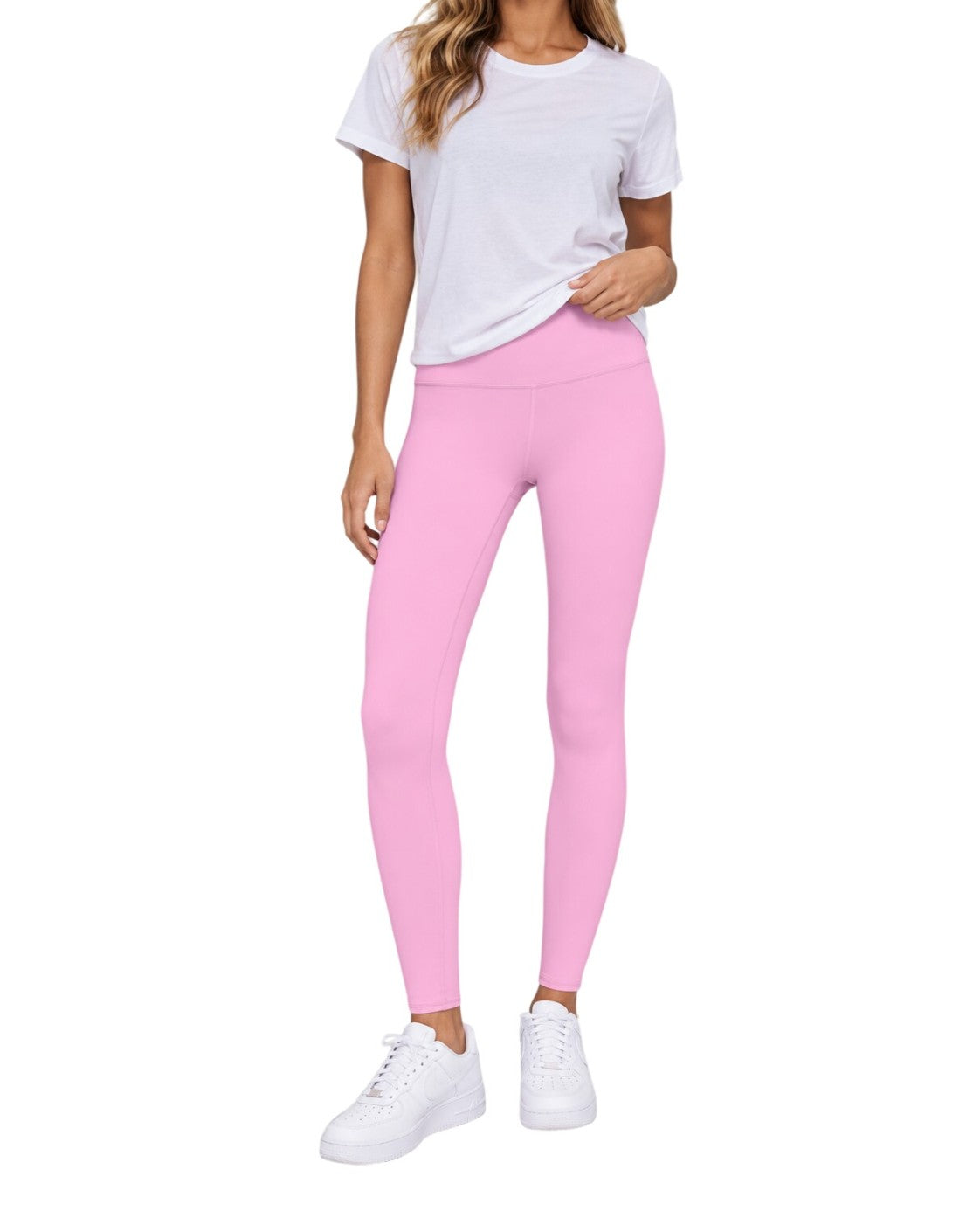 Pink Alo Yoga High-Waist Leggings - #W5473R