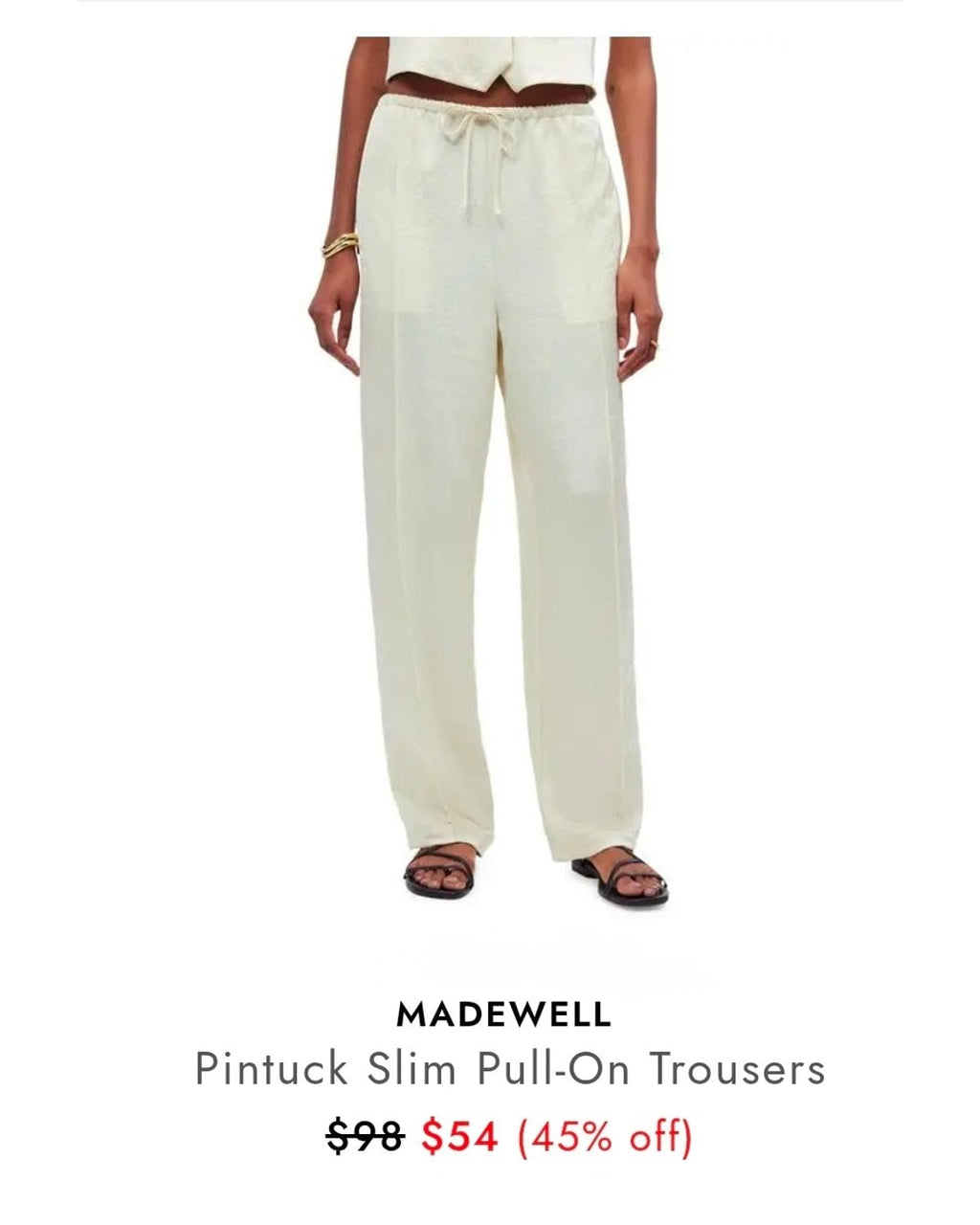 Madewell Satin Pants