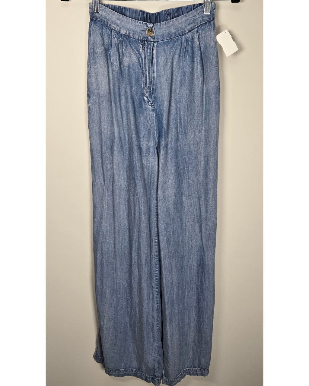 The Workshop Chambray Wide Leg Pants