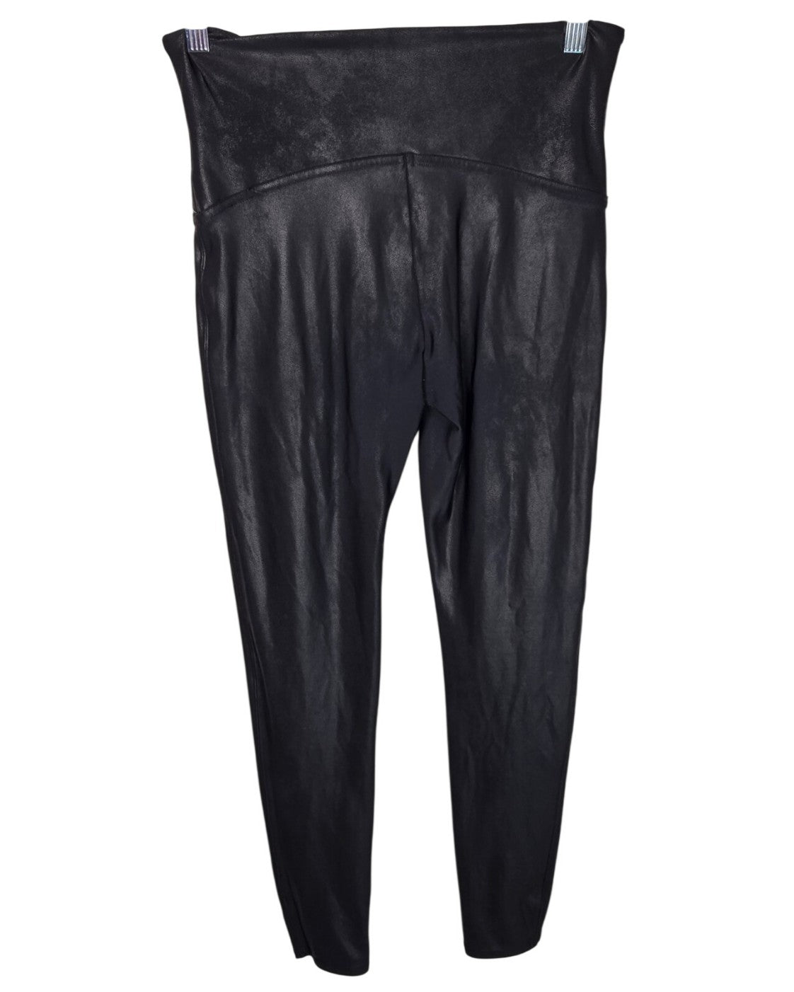 Black SPANXshape Faux Leather Leggings, size XL – photo 4