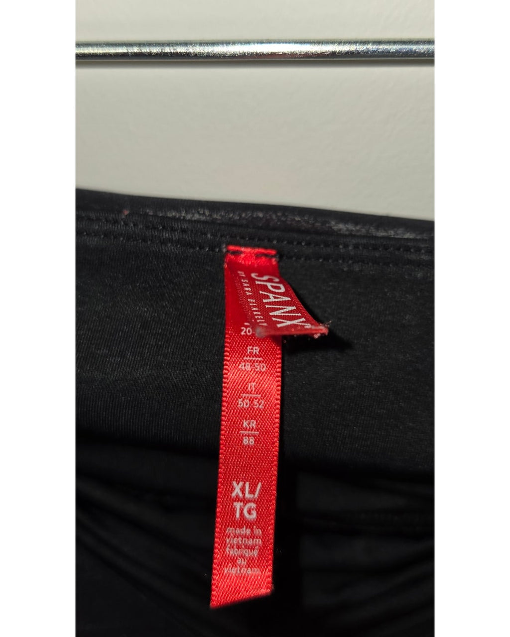 SPANXshape Faux Leather Leggings