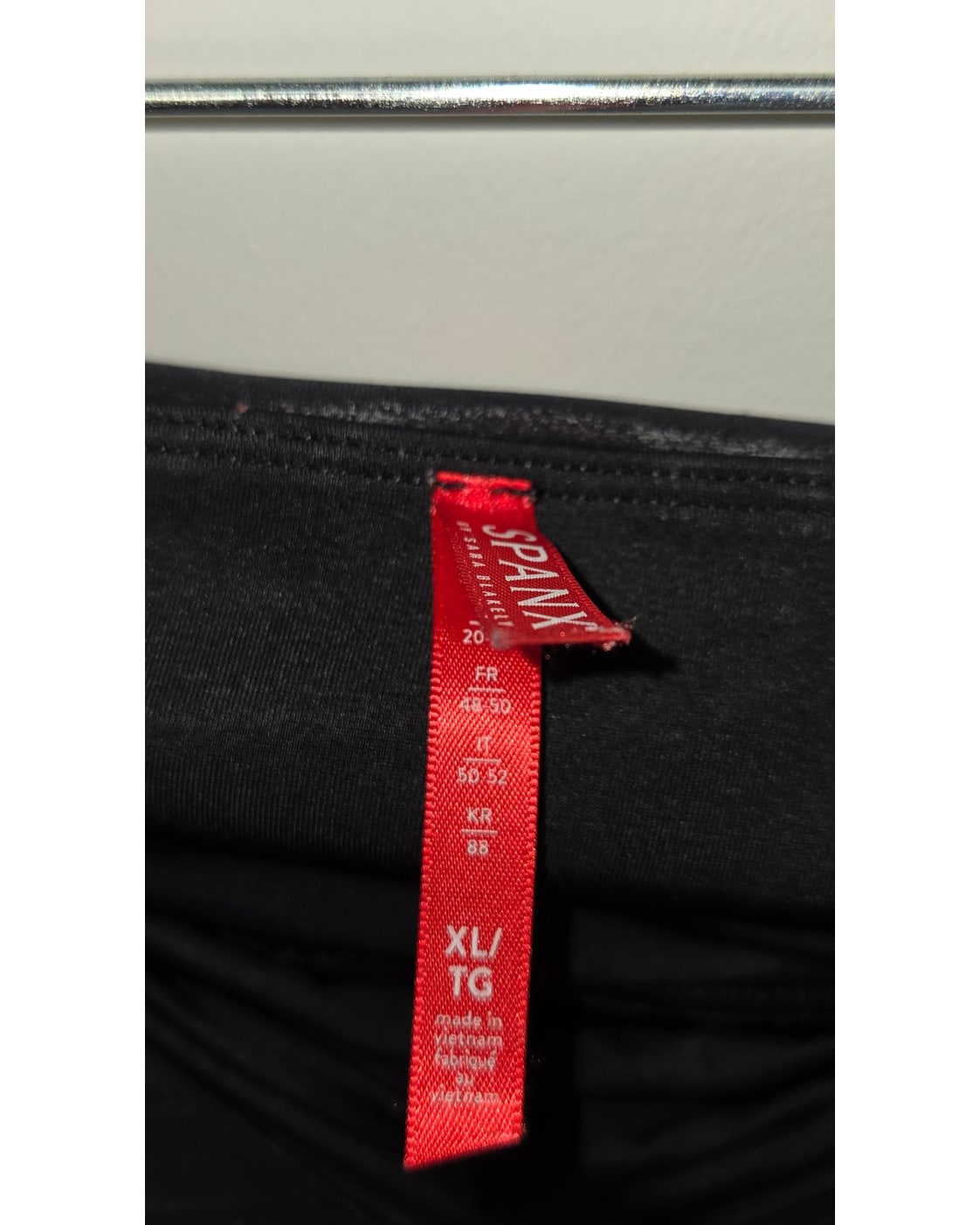 SPANXshape Faux Leather Leggings