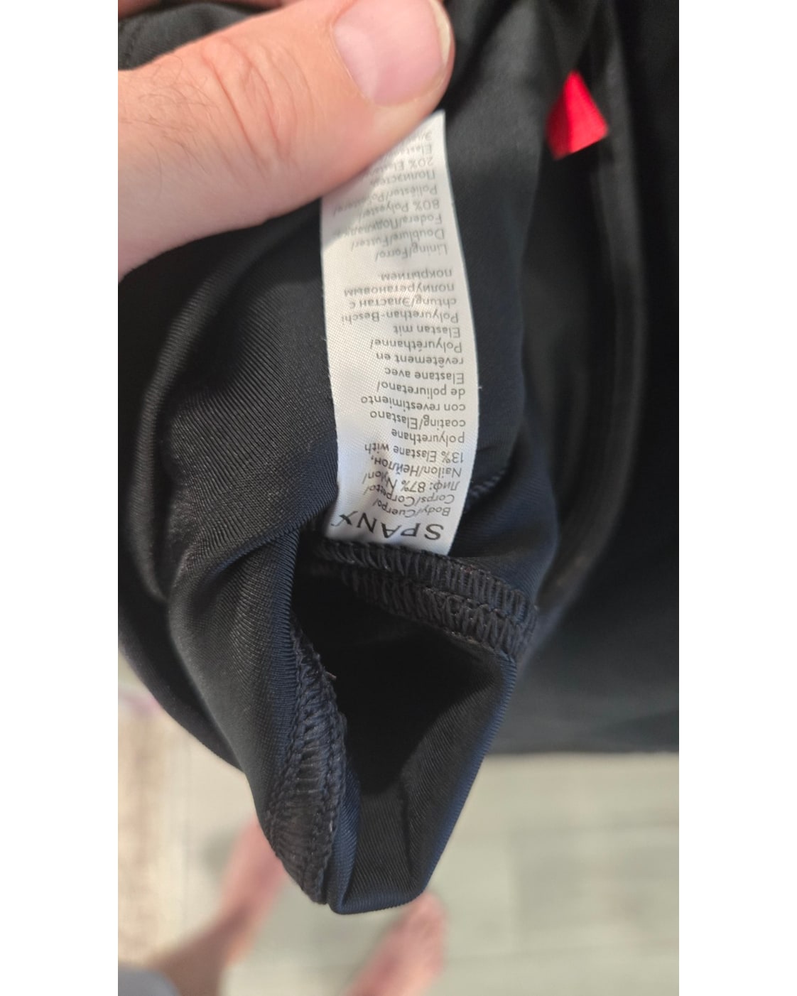 SPANXshape Faux Leather Leggings
