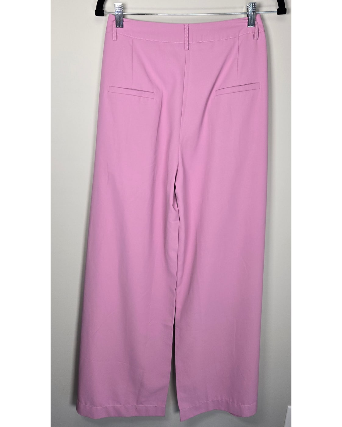 Pink Lily Smooth Woven Trousers