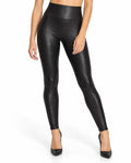 SPANXshape Faux Leather Leggings