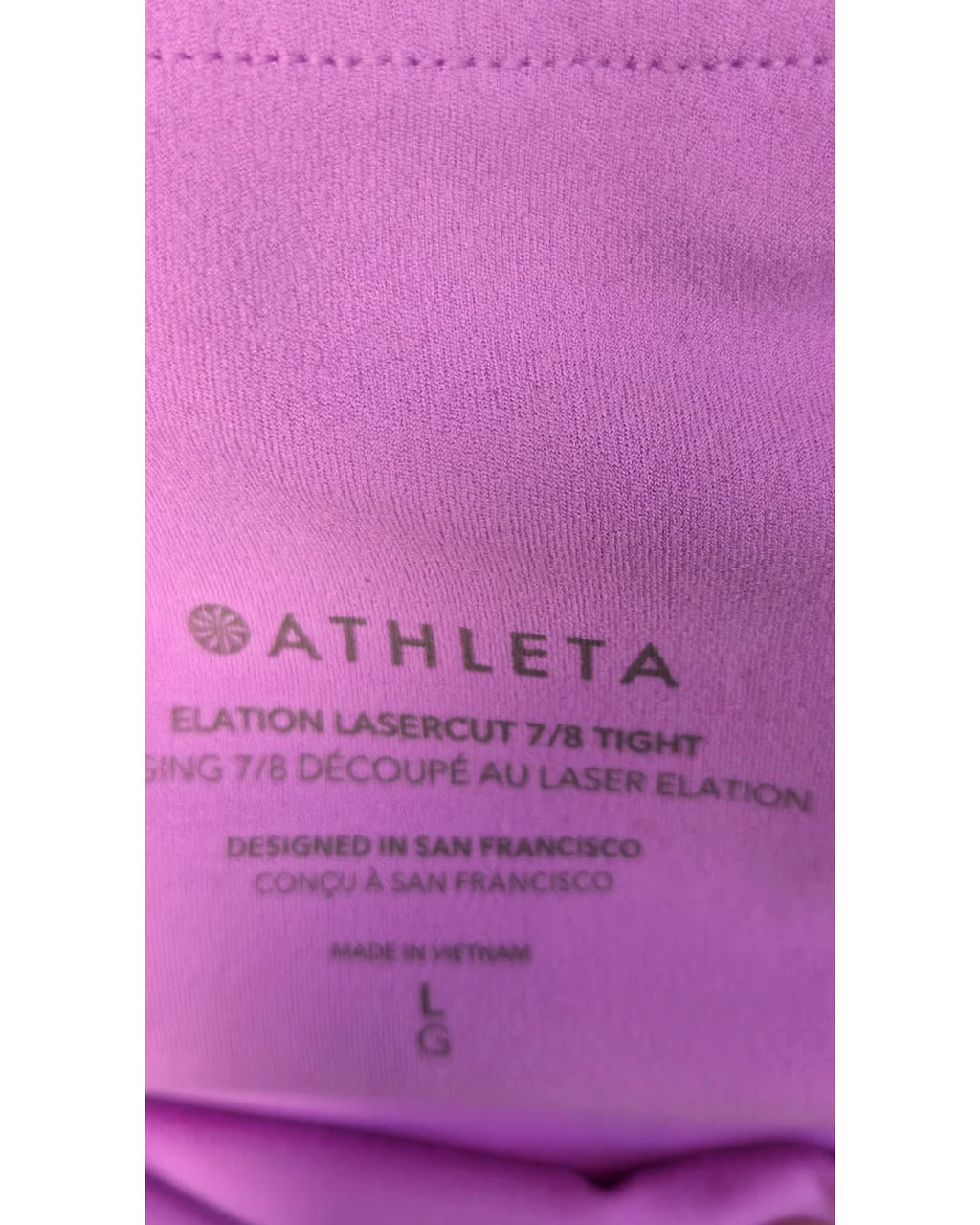 Athleta Elation Lasercut 7/8 Tight