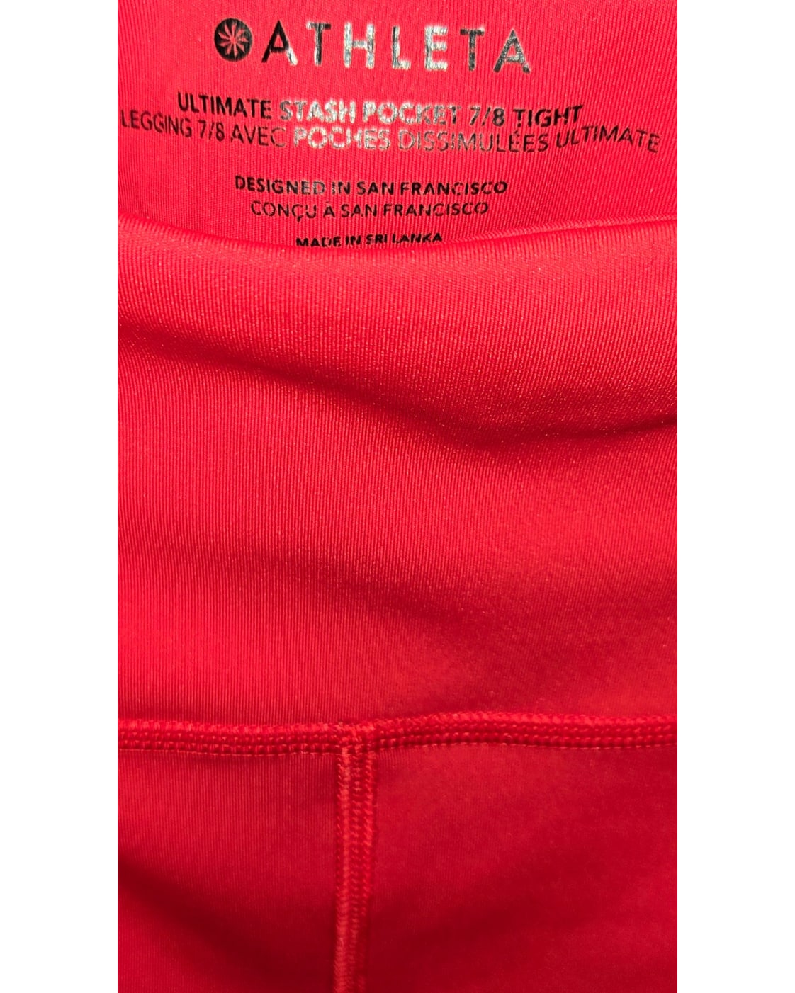 Athleta Ultimate Stash Pocket 7/8 Tight