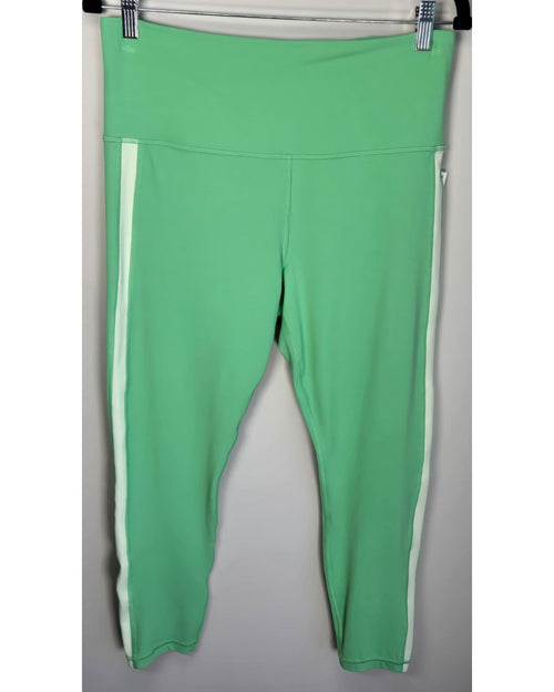 Green Athleta Elation Colorblok 7/8 Tight, size L