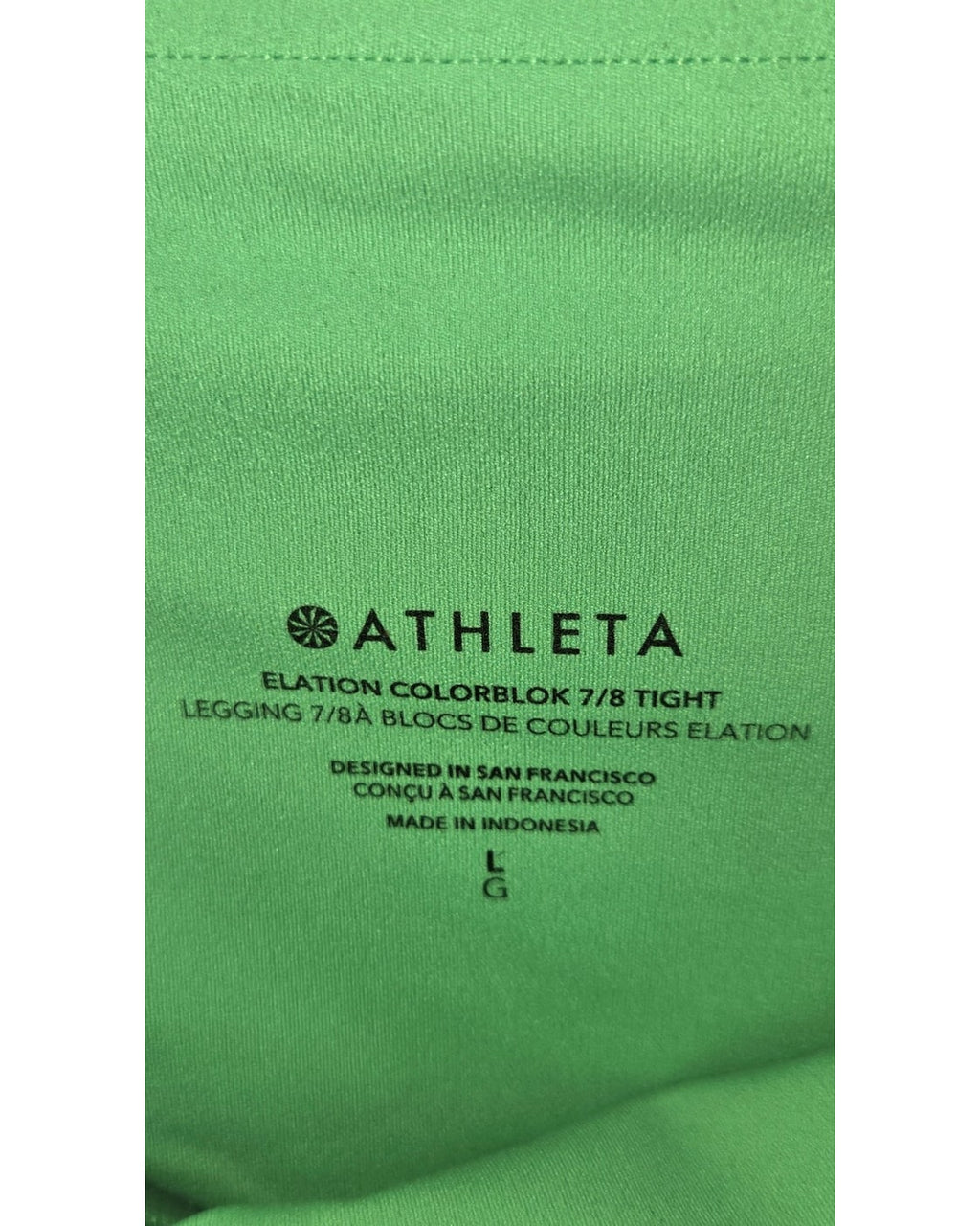 Athleta Elation Colorblok 7/8 Tight