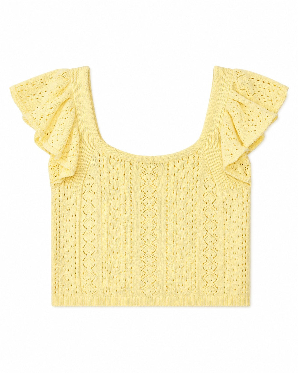 Haute Hippie Pointelle Knit Top