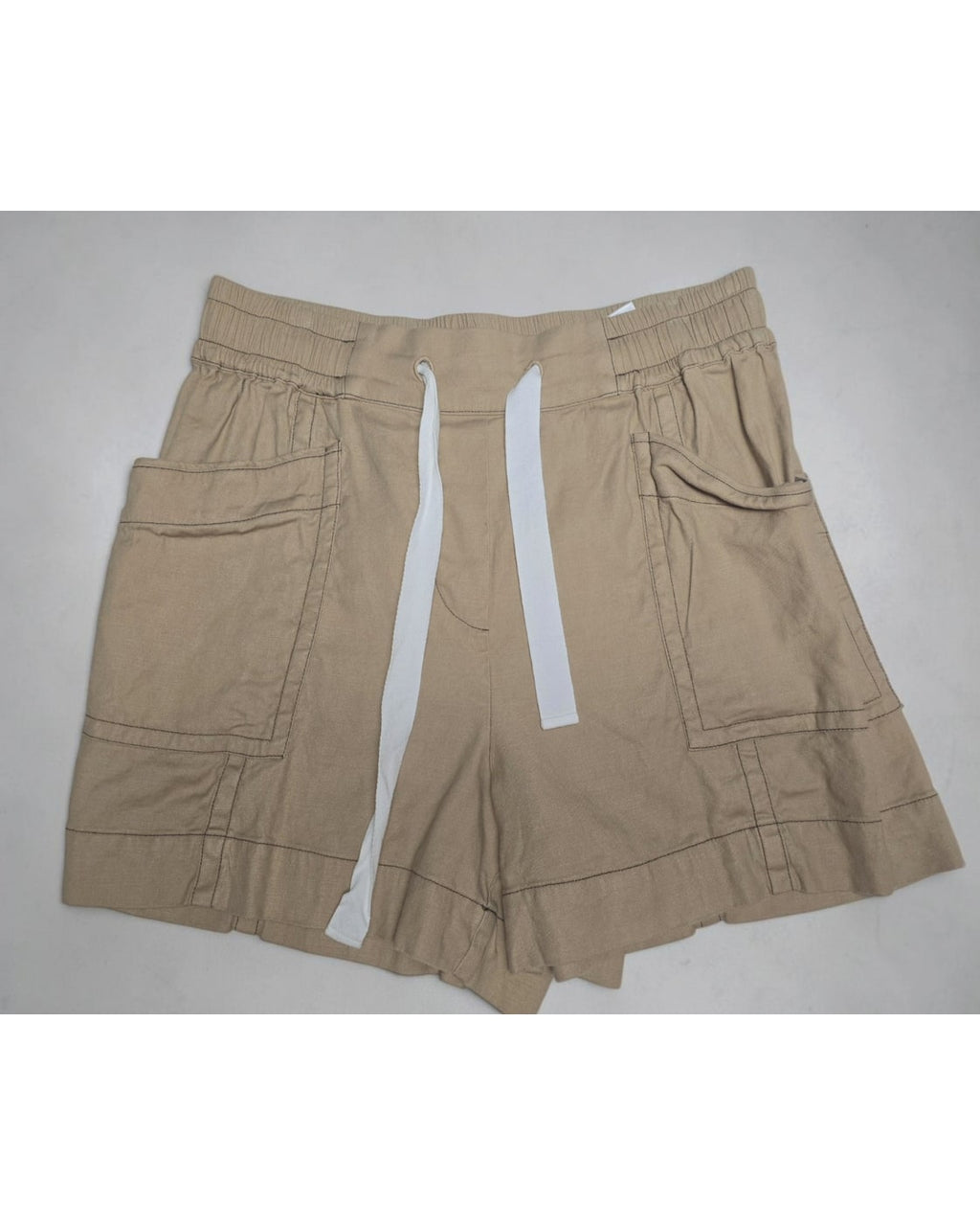 Maeve Utility Drawstring Shorts