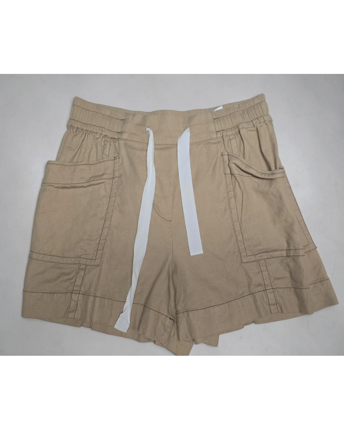 Maeve Utility Drawstring Shorts