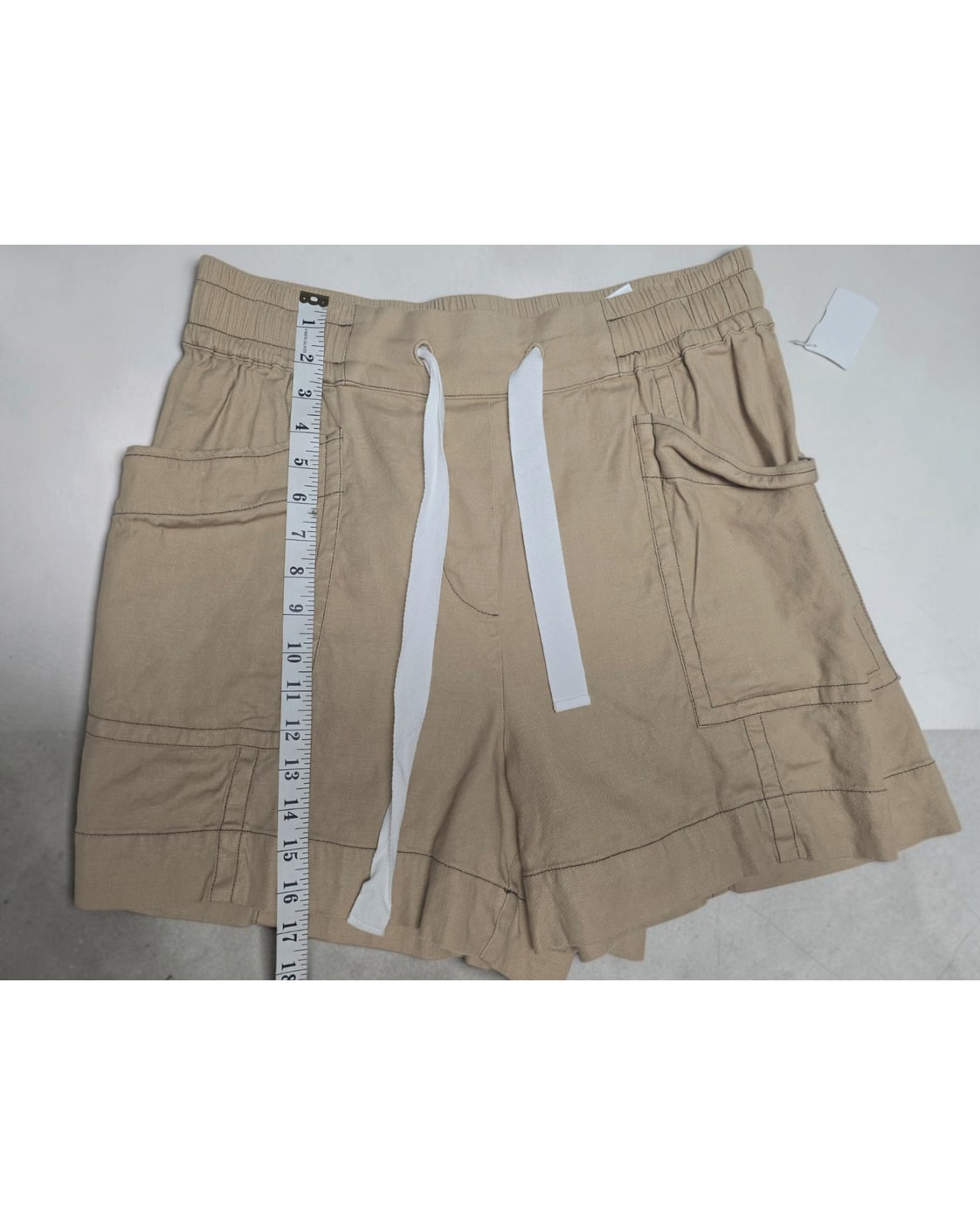 Maeve Utility Drawstring Shorts