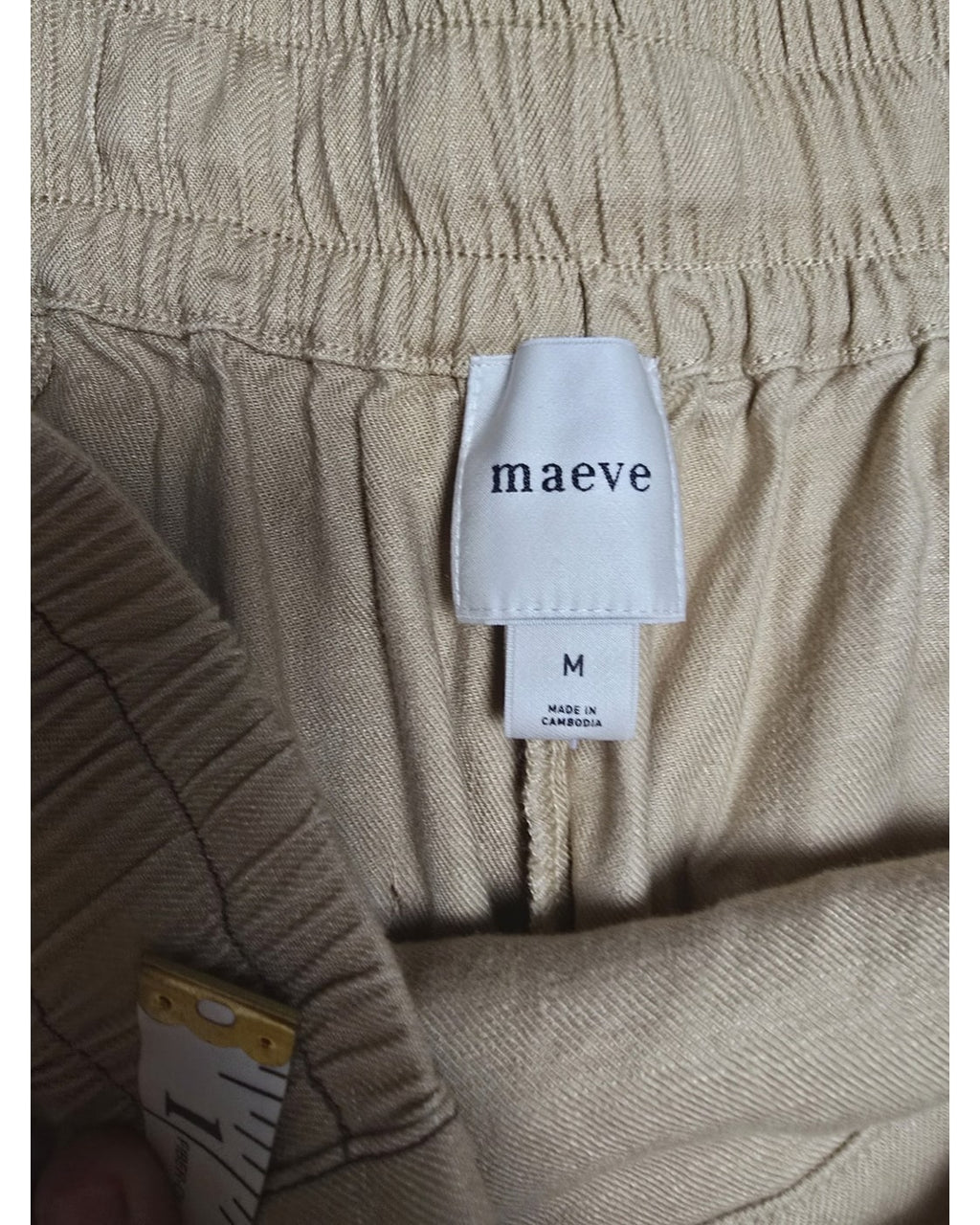 Maeve Utility Drawstring Shorts