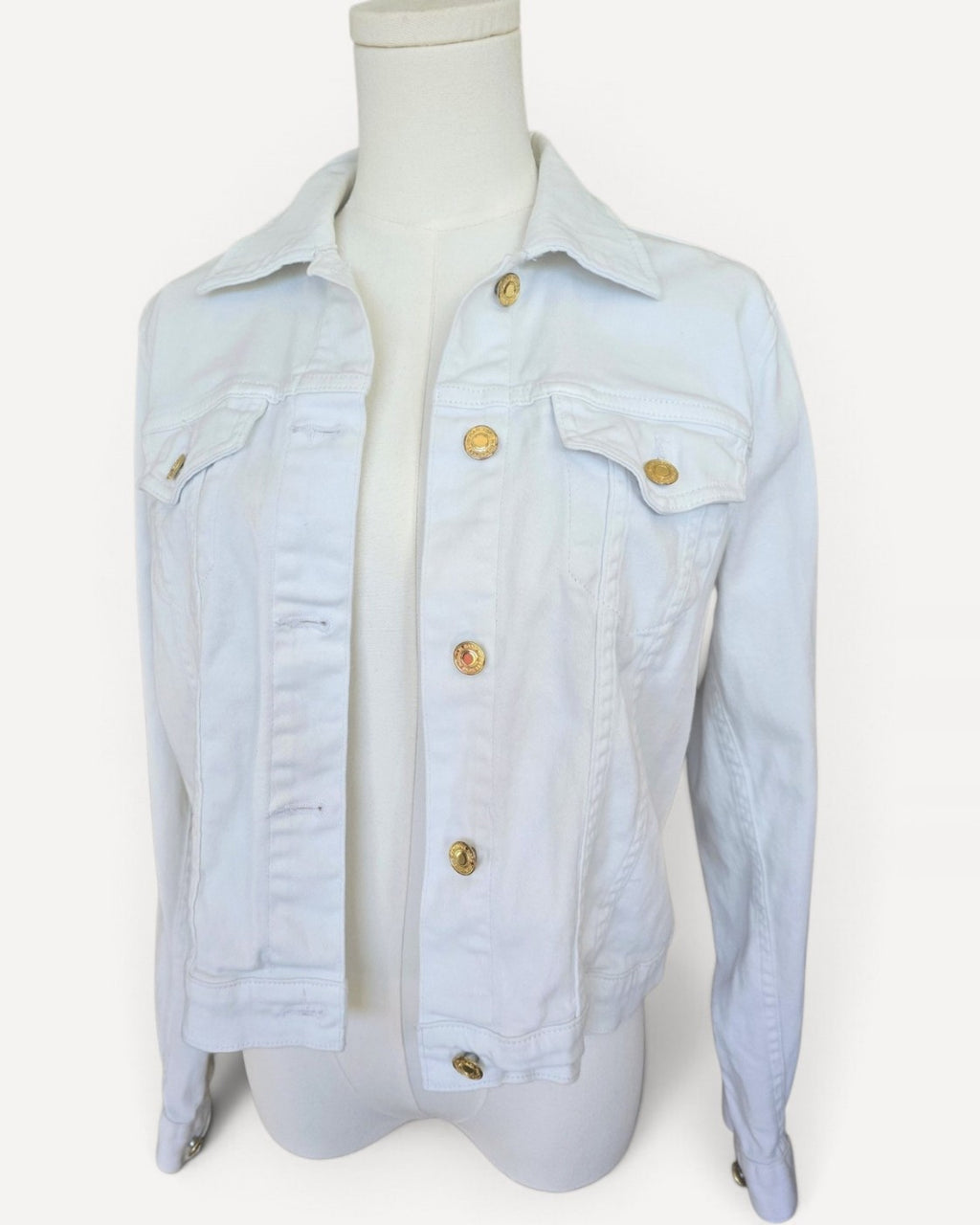 White Michael Kors Denim Jacket, size M – photo 3