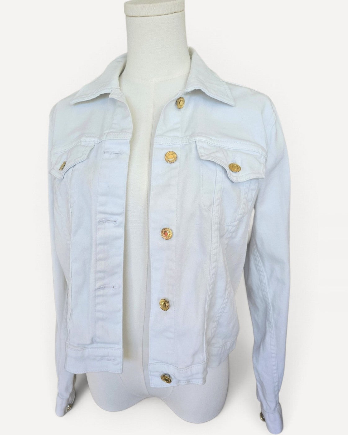 White Michael Kors Denim Jacket, size M – photo 3