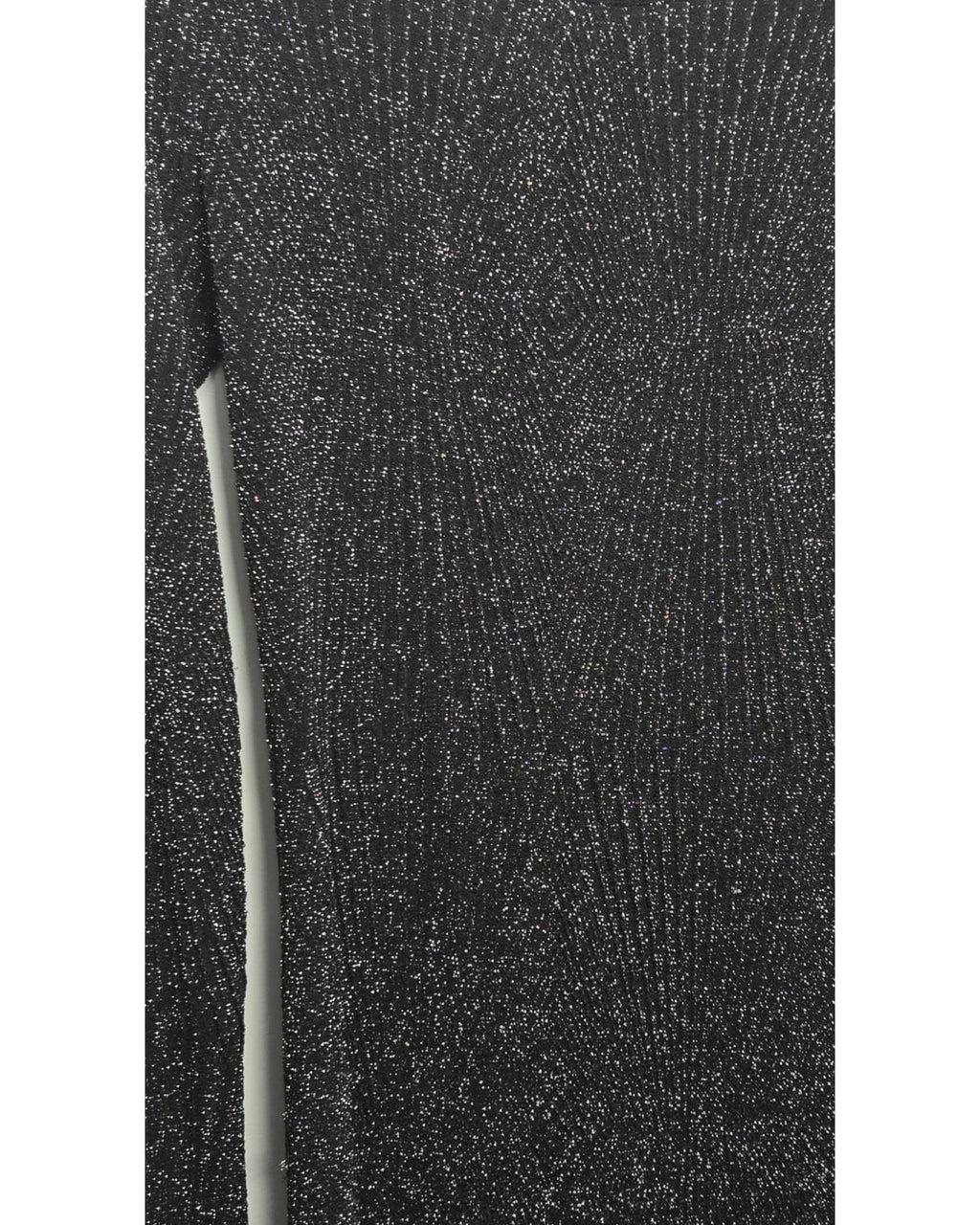 Lavender Brown Black & Silver Metallic Long Sleeve Open Back Bodycon Mini Dress