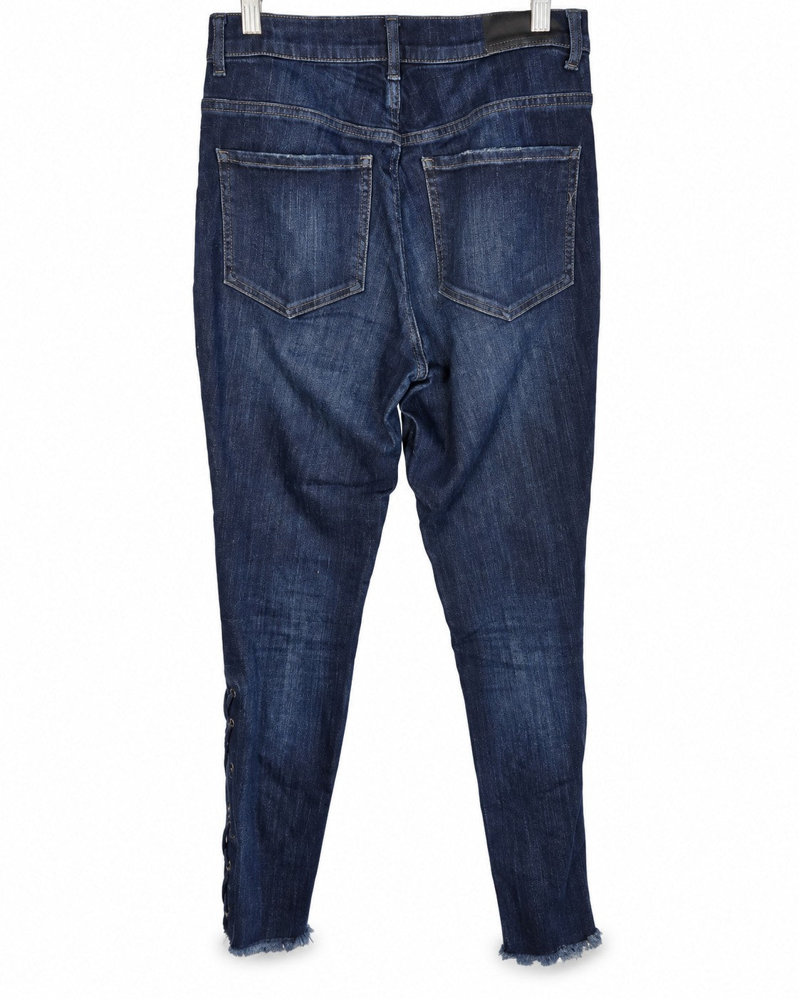 Express Denim Perfect Ankle Legging Super High Rise Jeans