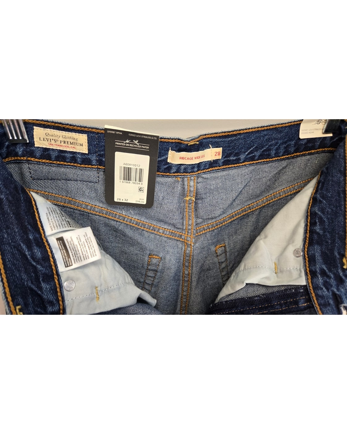 Levi's Ribcage Wide Leg Women's Jeans