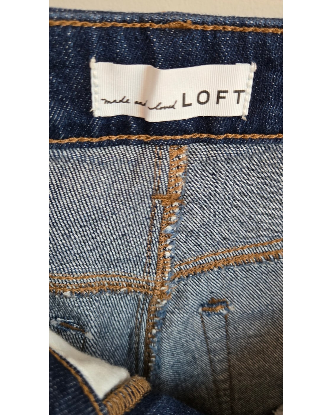 Loft Wide Leg Jeans