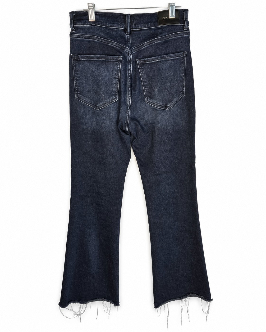 Abercrombie & Fitch Cropped Flare High Rise Jeans
