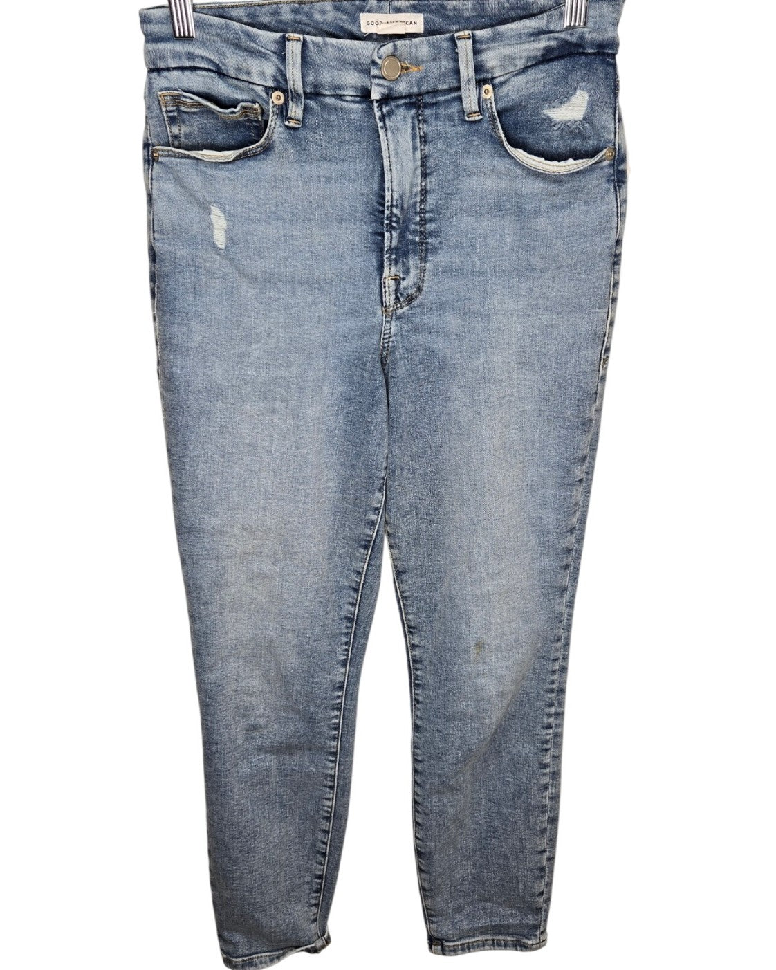 Good American Good Waist Skinny Crop