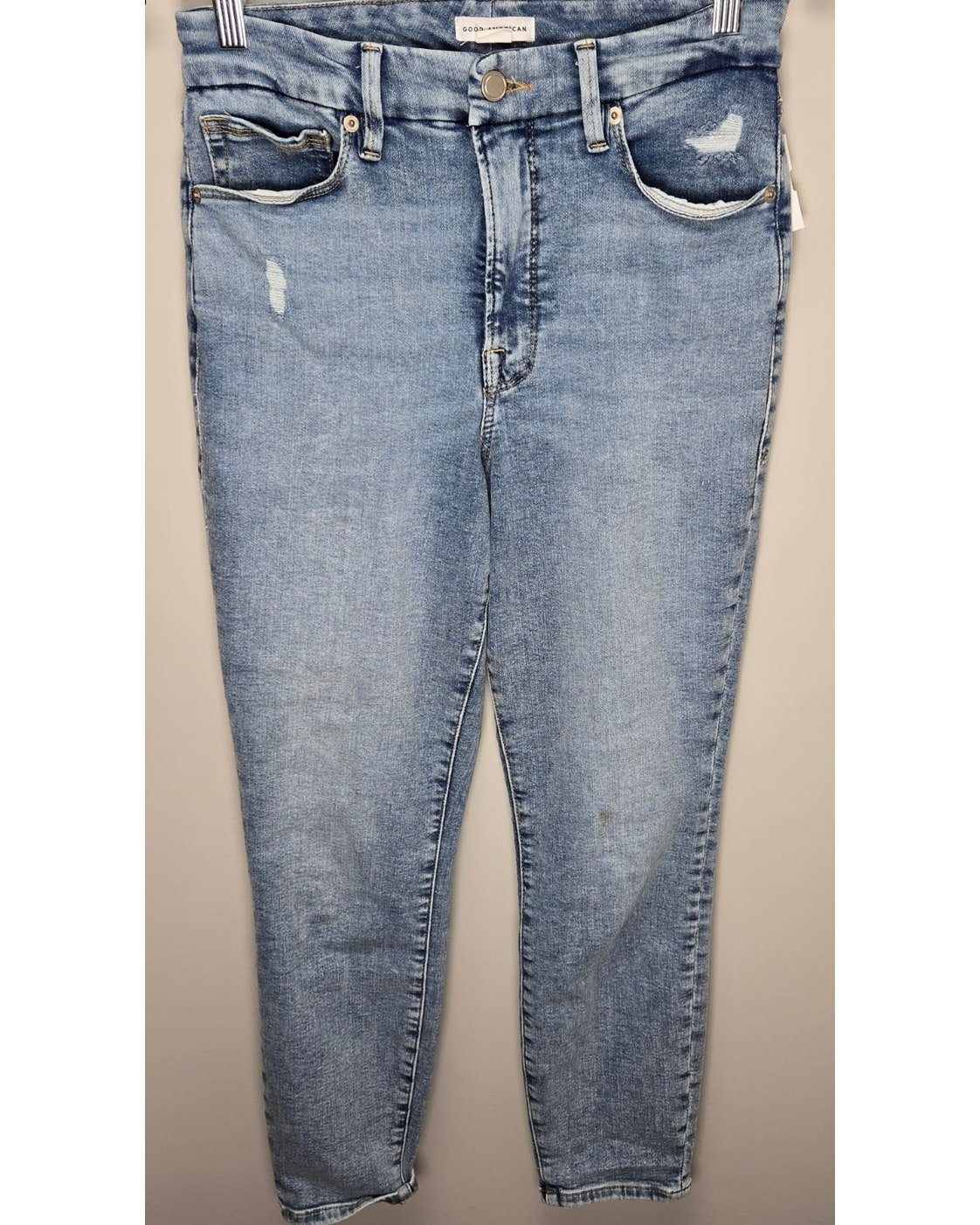 Good American Good Waist Skinny Crop