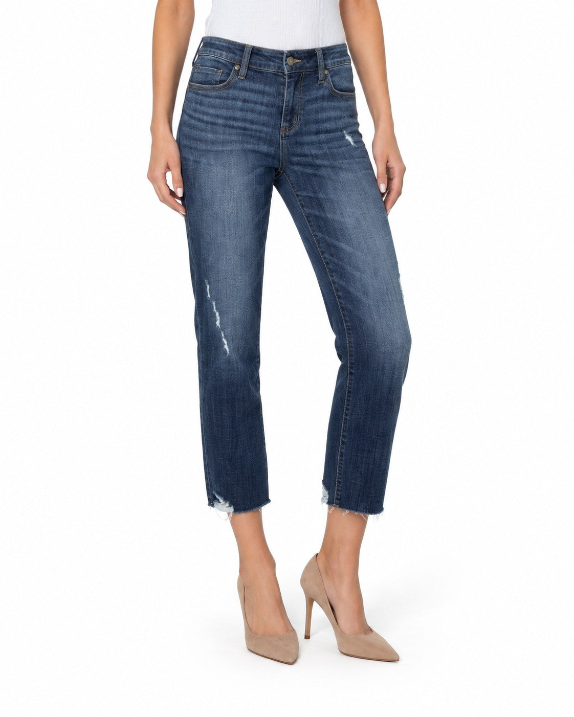Kennedy Crop Straight with Cut Hem Eco