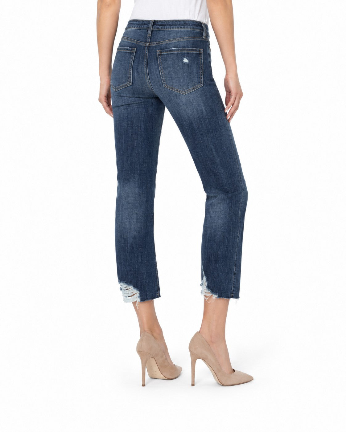 Kennedy Crop Straight with Cut Hem Eco