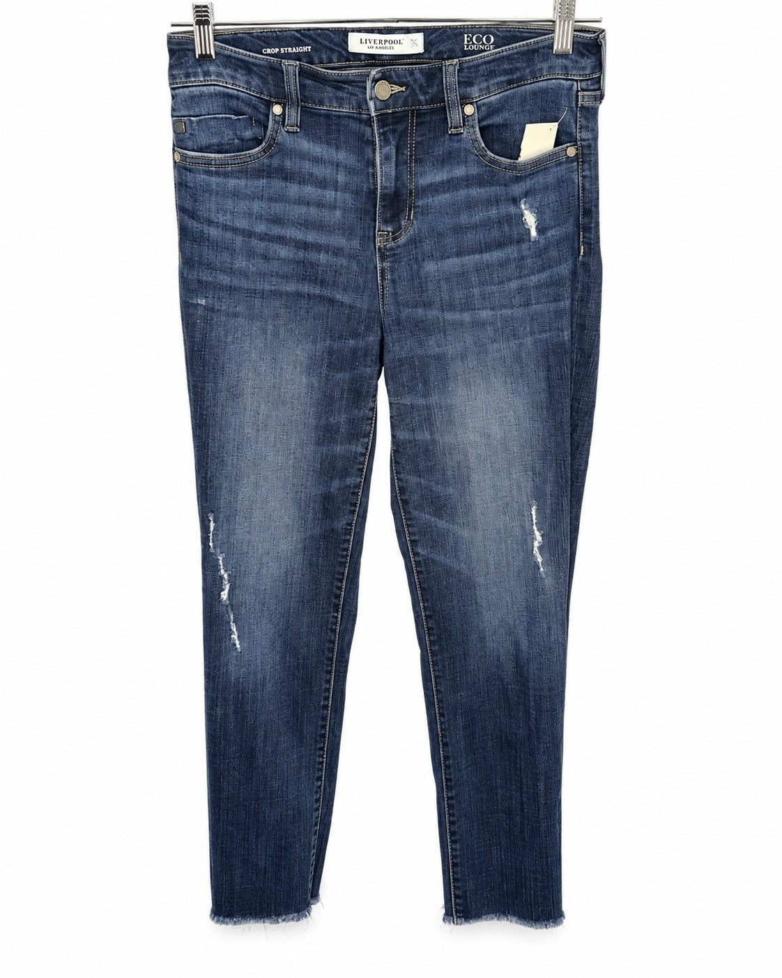 Kennedy Crop Straight with Cut Hem Eco