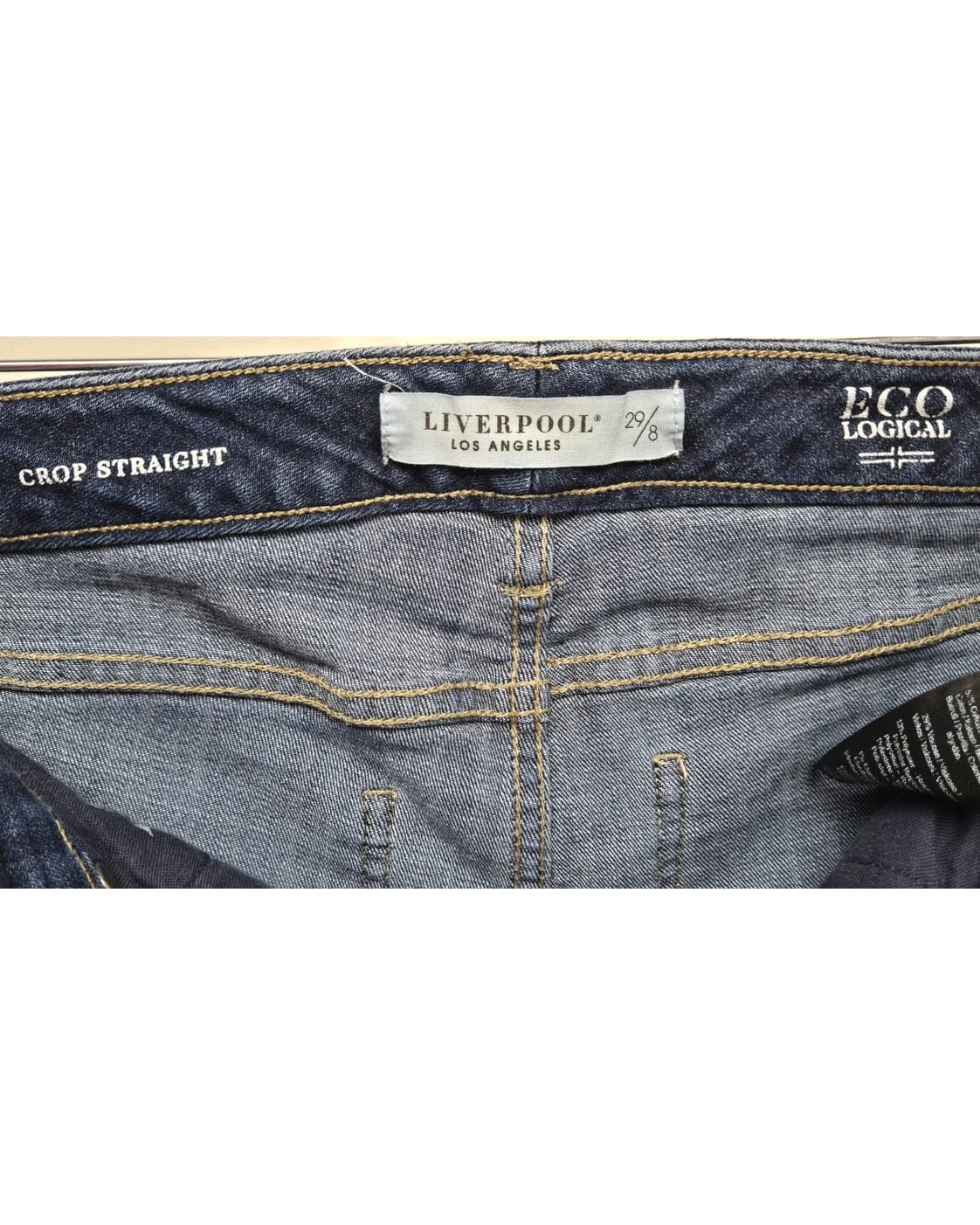 Kennedy Crop Straight with Cut Hem Eco