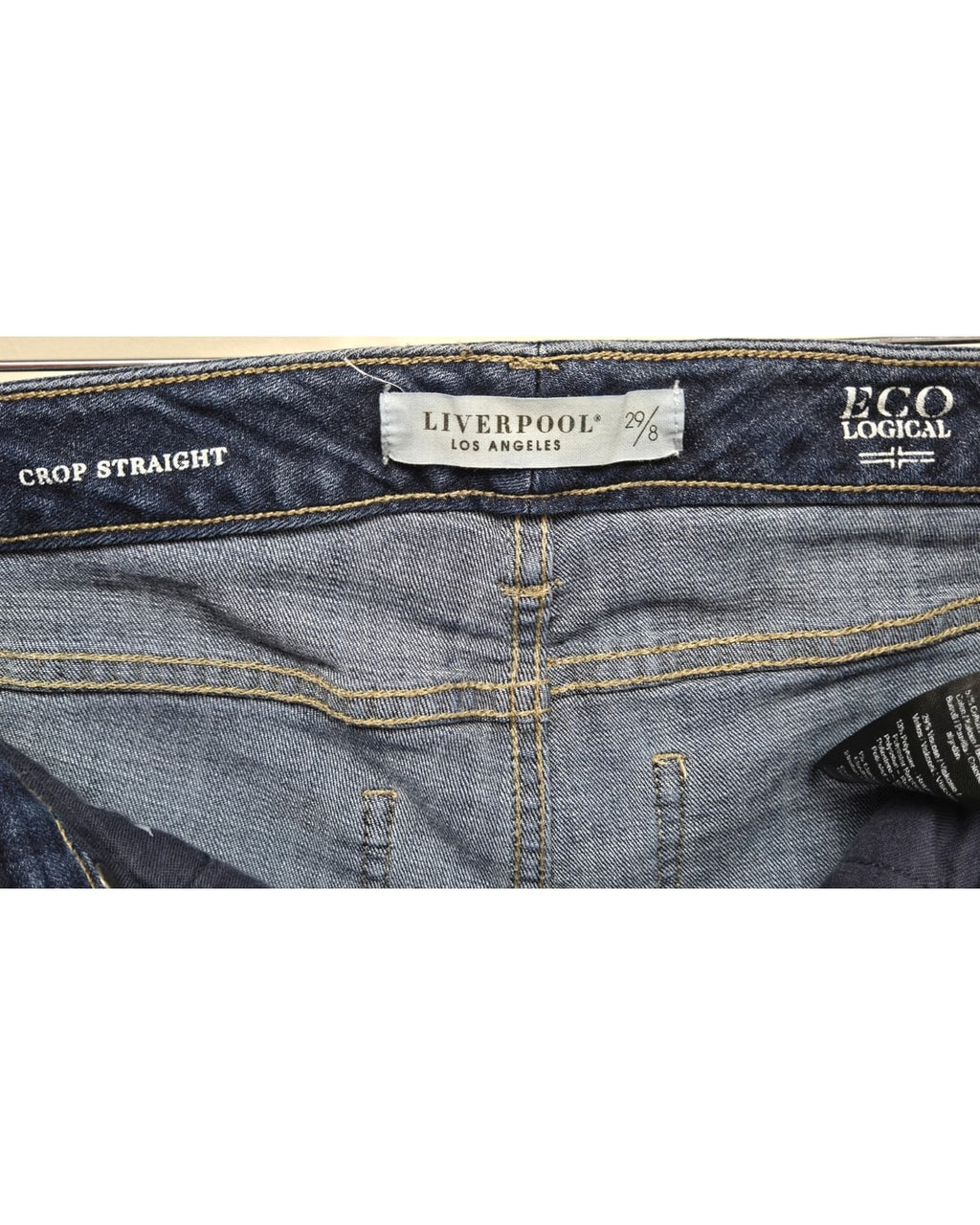 Kennedy Crop Straight with Cut Hem Eco