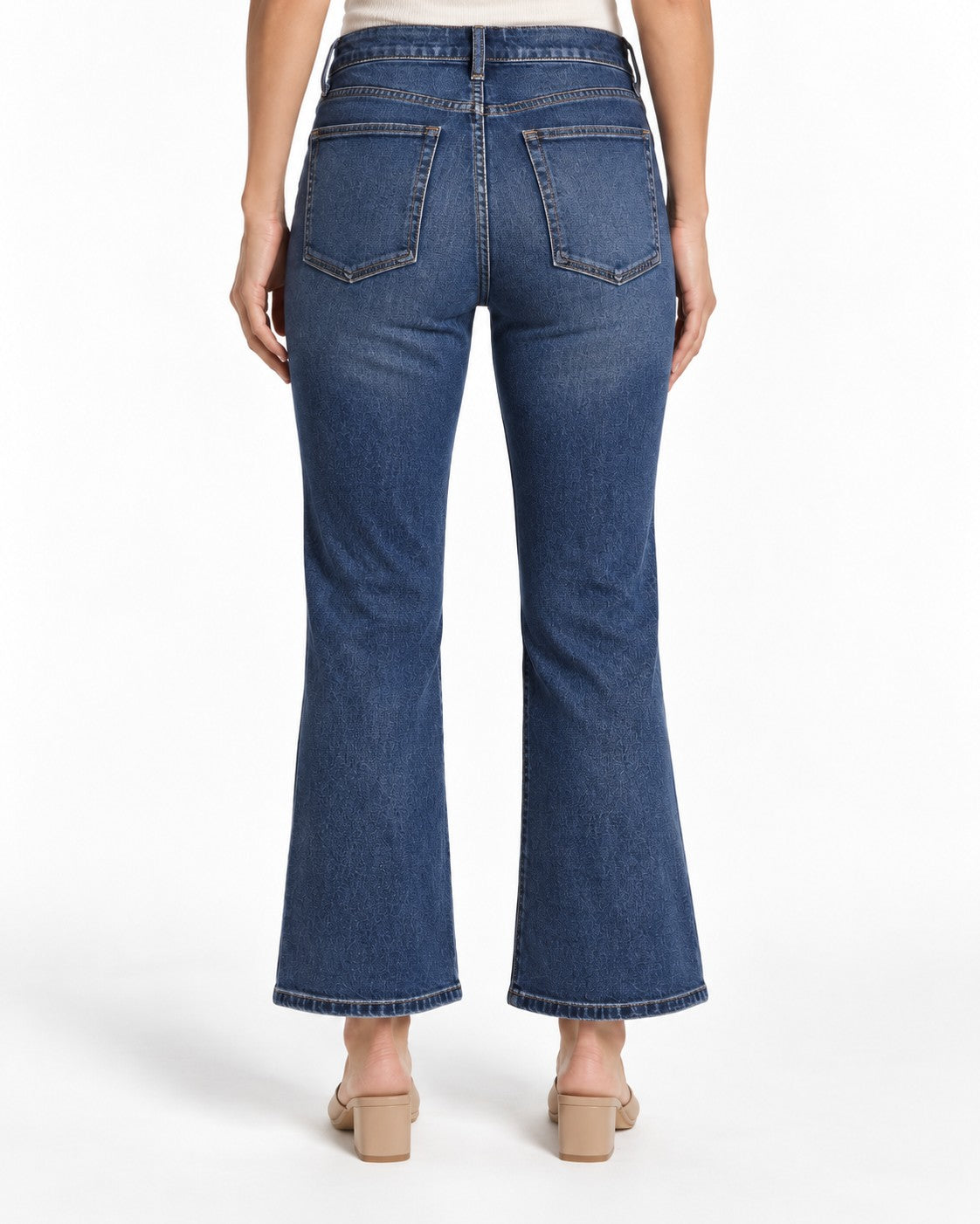 Le Jean Bella Crop Flare