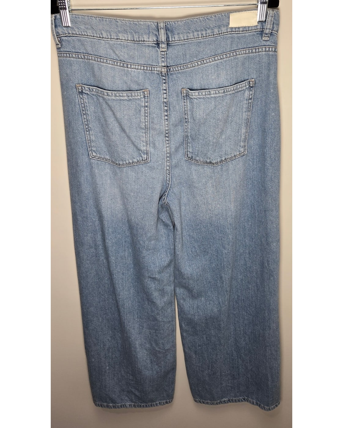 DL1961 Hepburn Wide Leg High Rise Ankle