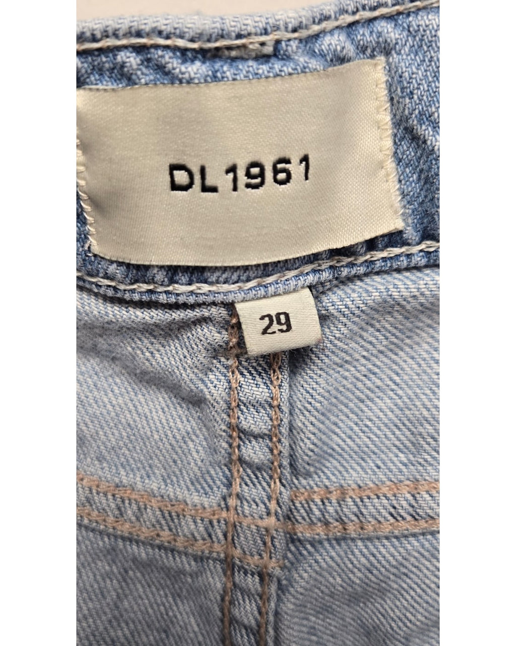 DL1961 Hepburn Wide Leg High Rise Ankle