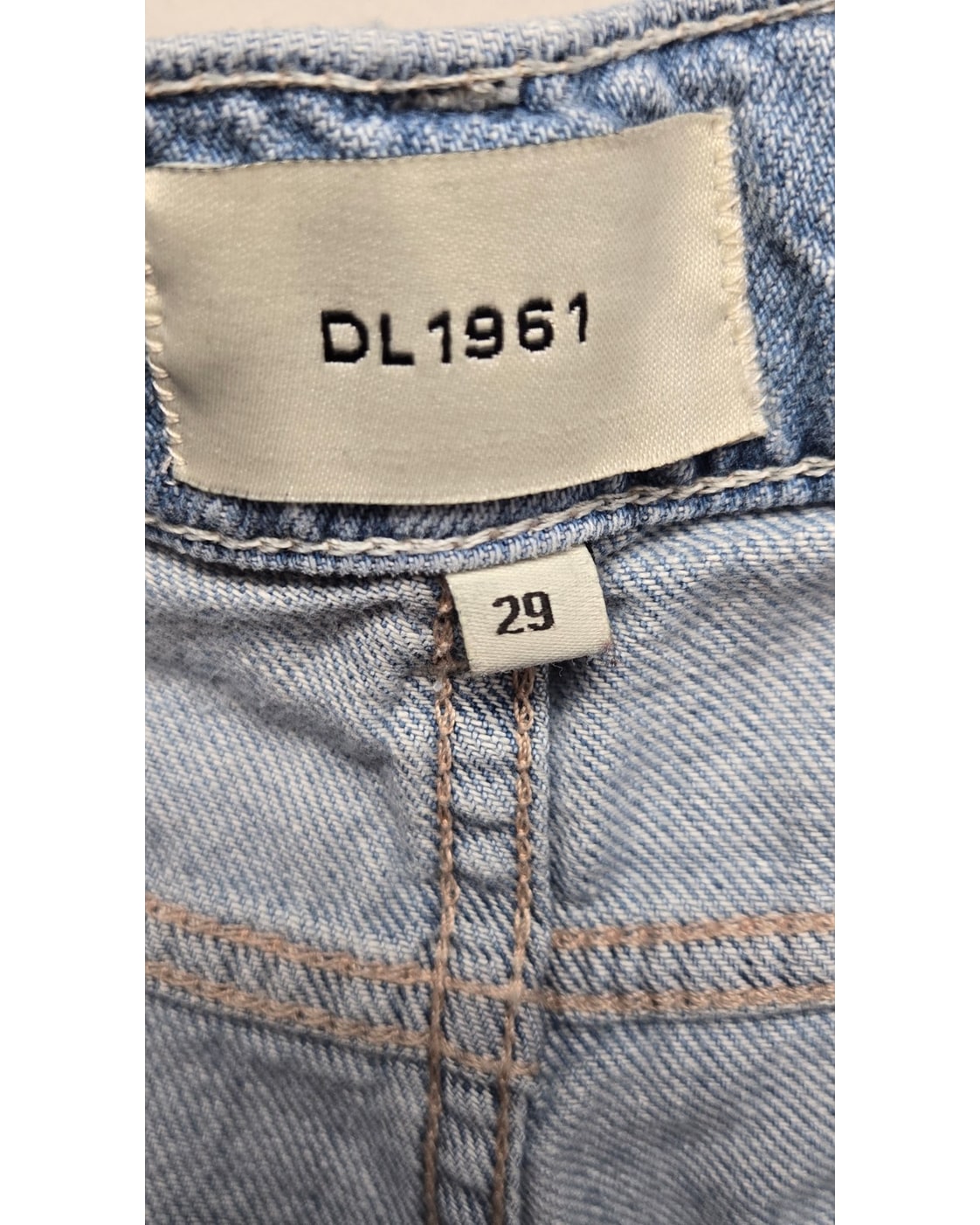 DL1961 Hepburn Wide Leg High Rise Ankle