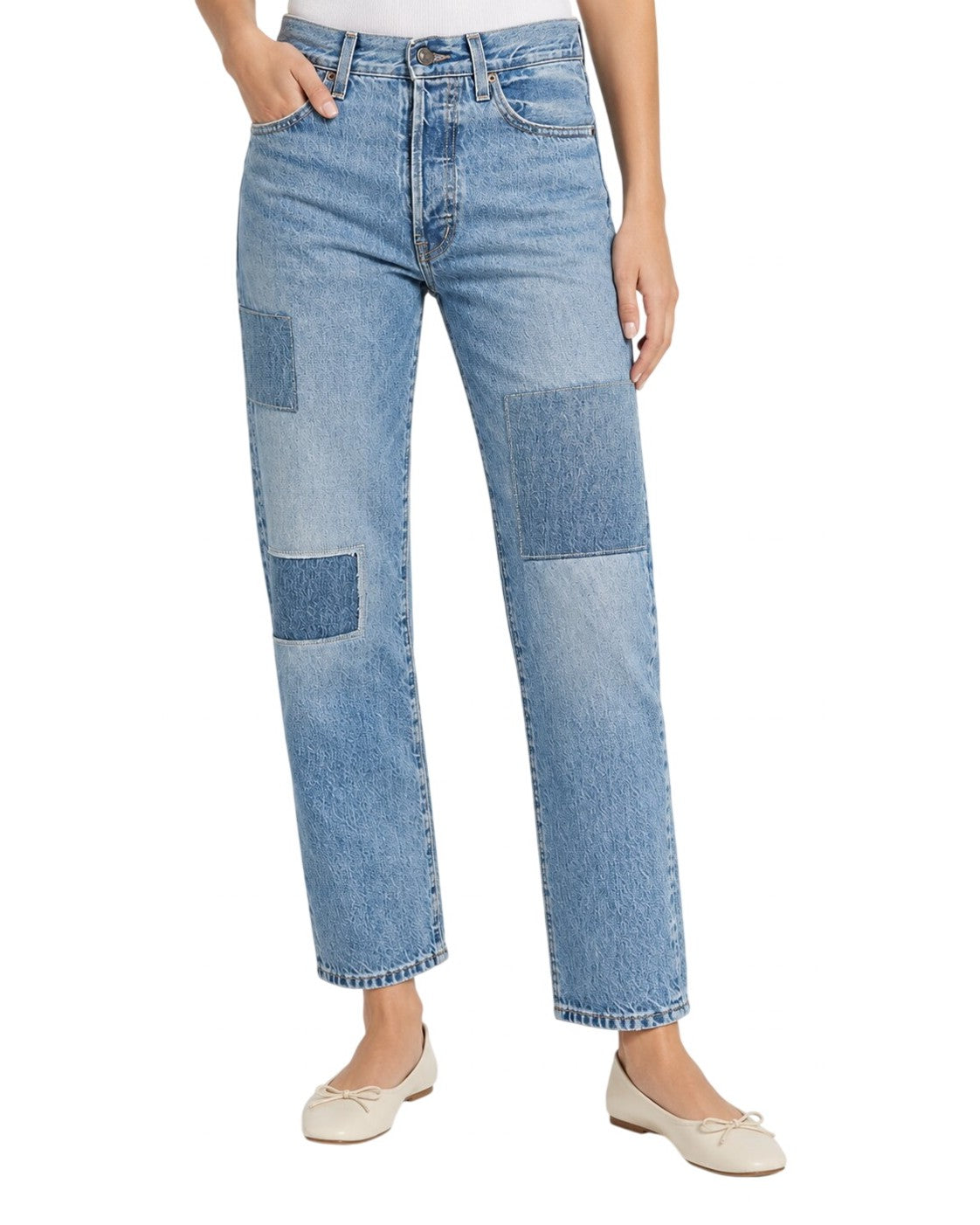 Blue Edwin Kali Ankle-Double Cross - 27" Inseam - #EW2030HBT, size 29
