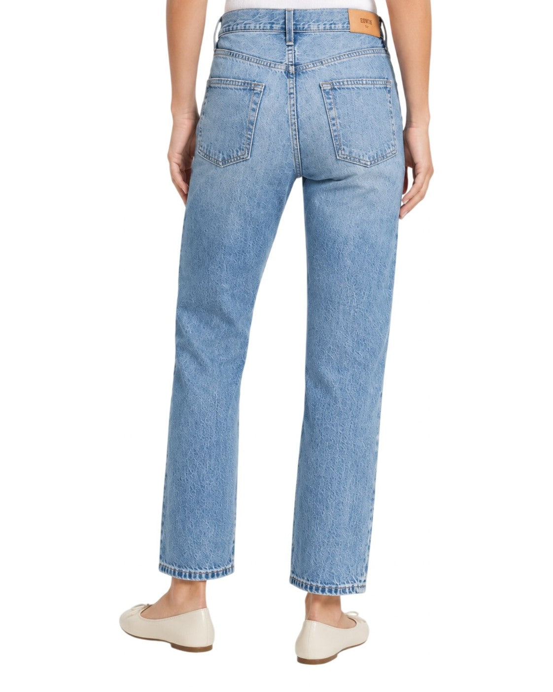 Blue Edwin Kali Ankle-Double Cross - 27" Inseam - #EW2030HBT, size 29 – photo 2