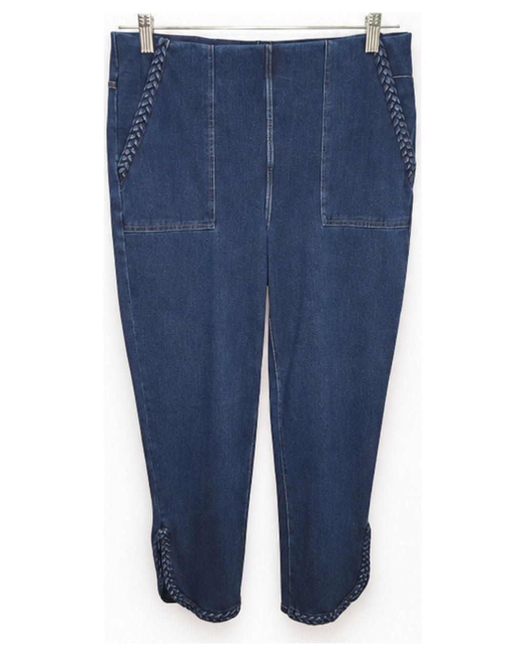 DG2 by Diane Gilman Super Stretch Knit Denim Crop Jean