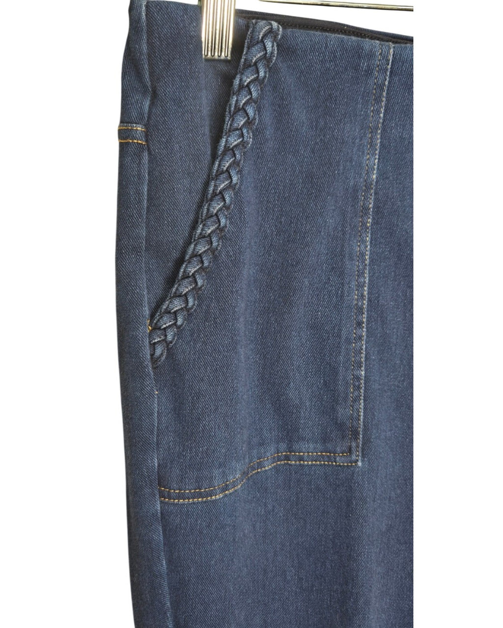 DG2 by Diane Gilman Super Stretch Knit Denim Crop Jean