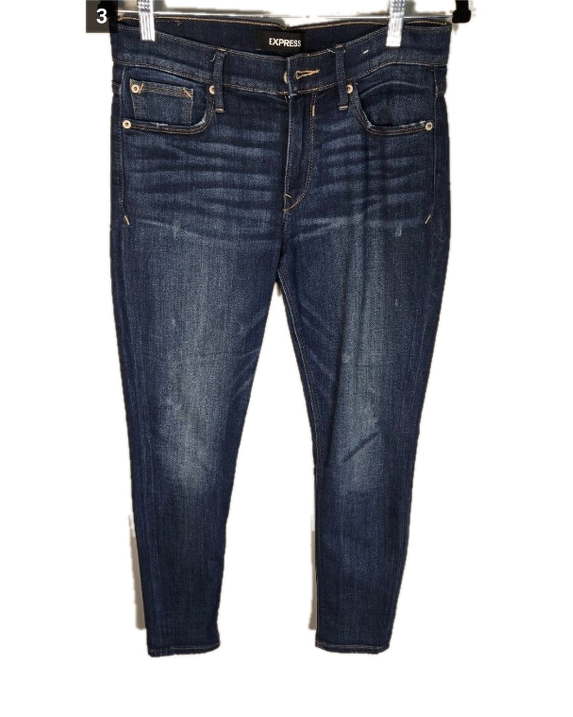 Express Mid Rise Legging Jeans