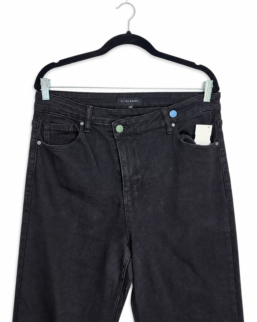Risen Wide Leg Jeans