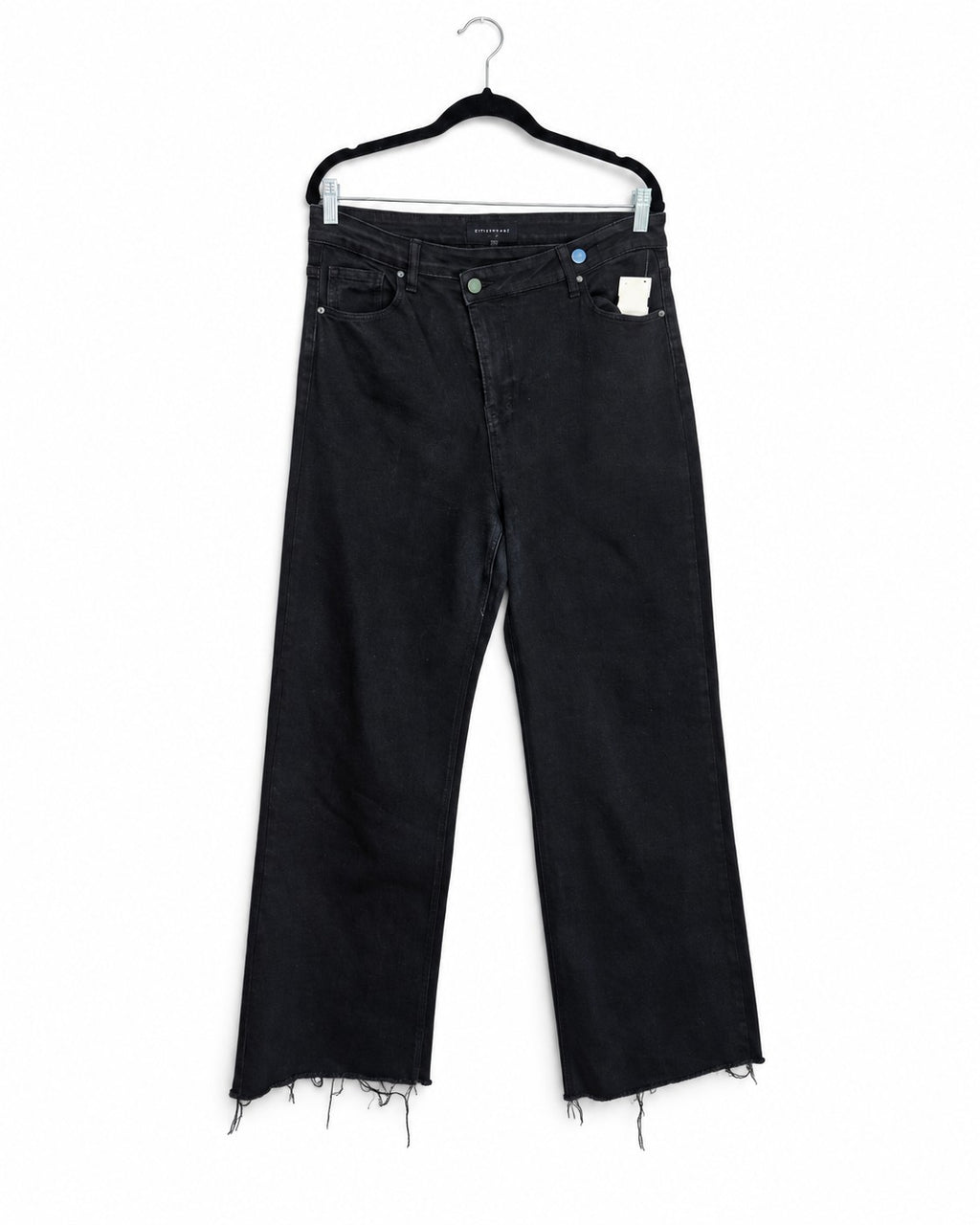 Risen Wide Leg Jeans