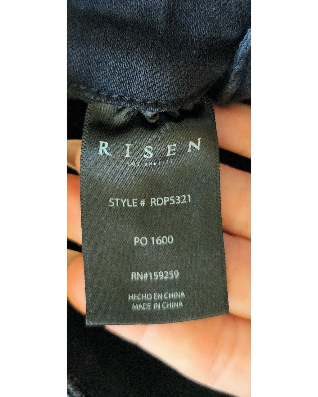 Risen Wide Leg Jeans